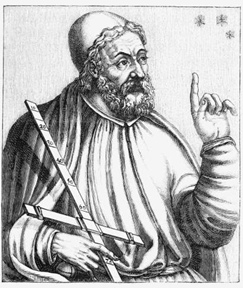 Ptolemus mit Winkelmass