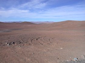 "Paisajes lunares" en
                                  Chile: desierto de "Atacama"
                                  (10): pedregal, llanura [15]