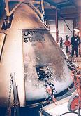 Apollo 1: Die verkohlte
                                Kommandokapsel