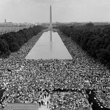 March to Washington, demonstration
                            August 28 Aug 1963