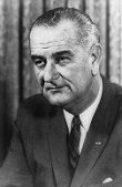 "US" President Lyndon B.
                                Johnson 1964, portrait. Much more
                                important are now the backers in the
                                racist CIA because they are executing
                                the "US" policy.