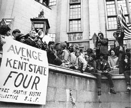Claim for atonement for the four dead
                            students of Kent,