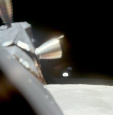 Apollo 11, photo no. AS11-37-5441, NASA
                        claims that this would be one more sequence of
                        the Earth rise before the moon landing of Apollo
                        11