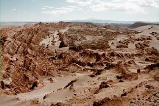Death Valley 01: mountain chains