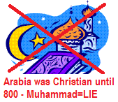 Islam is FAKE
                    because it was fantasy Christian until the year of
                    800