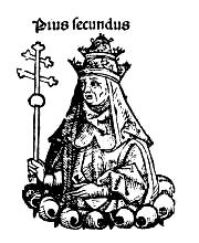 Silvius
                Piccolomini, Papst Pius II., Portrt