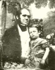 Charles Darwin 02 mit Sohn William 1842