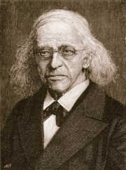 Theodor
                Mommsen, Portrt eines Wissenschaftlers, der die
                Varusschlacht von Teutoburger Wald nach Osnabrck
                verlegte