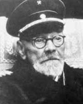 Emil
                Kirdorf, Portrt mit Schiffermtze