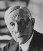 John
                Davison Rockefeller senior, Boss von Standard Oil,
                Portrt