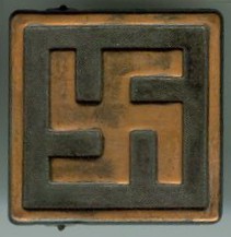 Das Dritte Reich hatte Grtelschnallen mit Hackenkreuz (Hakenkreuz)