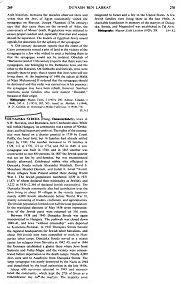 Encyclopaedia Judaica (1971):
Dunajska Streda, vol. 6, col. 269-270 Encyclopaedia Judaica (1971): Dunajska Streda, vol.
6, col. 269-270