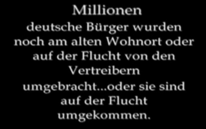 Texttafel "Mord noch vor oder whrend
                        der Vertreibung": 33min.20sek.