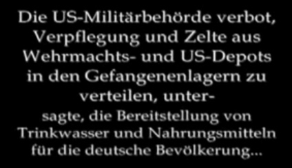 Texttafel "Hilfsverweigerung in der
                        "amerikanischen" Zone":
                        34min.19sek.