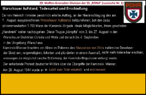 Bericht über den Warschauer Aufstand Bericht über den Warschauer
Aufstand