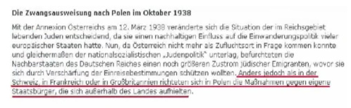 Zwangsausweisung von polnischen Juden in
Österreich 1938 nach Polen Zwangsausweisung von
polnischen Juden in Österreich 1938 nach Polen