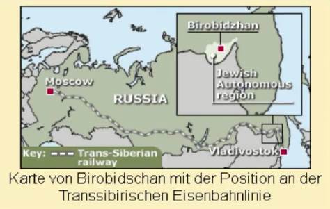 Karte Russlands mit der
Republik Birobidschan Karte Russlands mit der
Republik Birobidschan