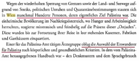 Jewish Agency, Unterbringung und Auswahl
der Ostjuden in Wien Jewish Agency,
Unterbringung und Auswahl der Ostjuden in Wien