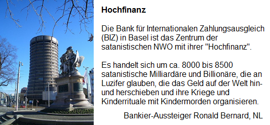 Die Bank f�r Internationalen
                      Zahlungsausgleich (BIZ) in Basel in der Schweinz
                      (Schweiz)