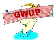 Die
Trottel-GWUP hat ein Brett vor dem
Kopf, Comic Die Trottel-GWUP hat ein Brett
vor dem Kopf, Comic