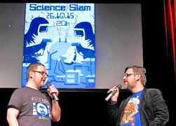 Die Hypnose der Massen durch Laurin und
                  Bartoschek im Saal: "Wissenschaft
                  runtermachen" - und das soll "cool"
                  sein!