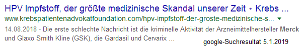 MERCK-Skandal mit dem kriminellen
HPV-Impfstoff - MERCK wird zum Frauen-Massenmörder MERCK-Skandal mit dem kriminellen HPV-Impfstoff
- MERCK wird zum Frauen-Massenmörder