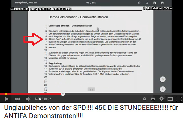 Bundeskongress der Jusos (kriminelle
                        SPD) vom 27.-29. November 2015 02