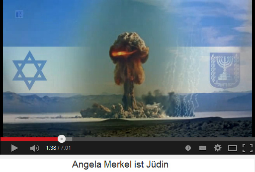 Der illegale Staat Israel
besitzt ca. 200 Atombomben, die muslimischen
Staaten besitzen keine einzige Atombombe Der illegale Staat
Israel besitzt ca. 200 Atombomben, die
muslimischen Staaten besitzen keine einzige
Atombombe
