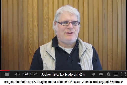 Zeugenaussage von Jochen Tiffe,
                            Manipulationen im Radsport