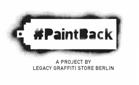 Das
                            Logo von Paint Back, das Projekt zur
                            Umgestaltung der Hakenkreuz-Schmierereien
                            von SPD, Antifa und Gr�nen in Berlin
