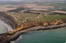 6.6.1944 Strand Omaha, Pointe du Hoc
                              (Aufnahme von 2007 ca.)