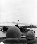 6.6.1944 Strand Omaha, Beschiessung von
                    Schiffen aus