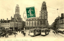 Calais, Leuchtturm Guet 1910 ca. Calais, Leuchtturm Guet 1910 ca.