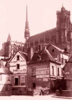 Amiens Kathedrale 1870