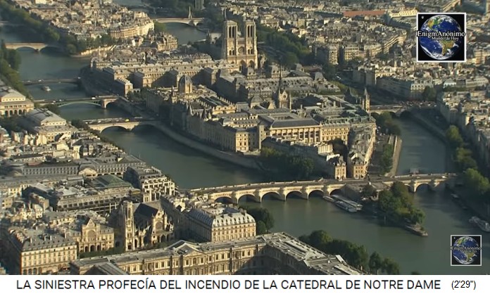 Die Seine-Insel in
                    Paris mit der Kathedrale Notre Dame, Luftaufnahme