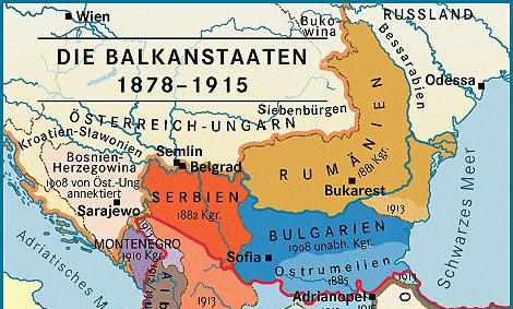 Karte von Rumänien 1915 Karte von
Rumänien 1915