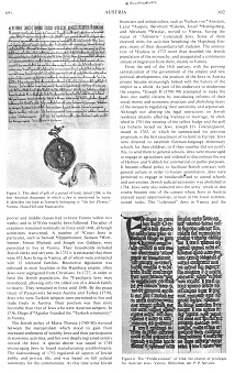 Encyclopaedia Judaica 1971: Austria,
                              vol. 3, col. 891-892