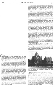 Encyclopaedia Judaica 1971: Graz, vol.
                            7, col. 863-864