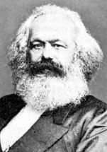 Karl
                          Marx, portrait