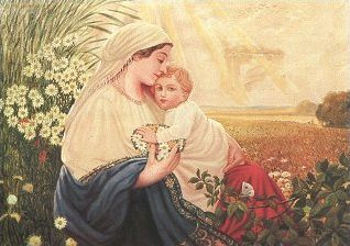 Hitler oil painting: mother Maria,
                            1913
