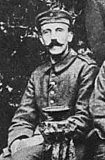 Hitler in Uniform (links) 1916 ca.