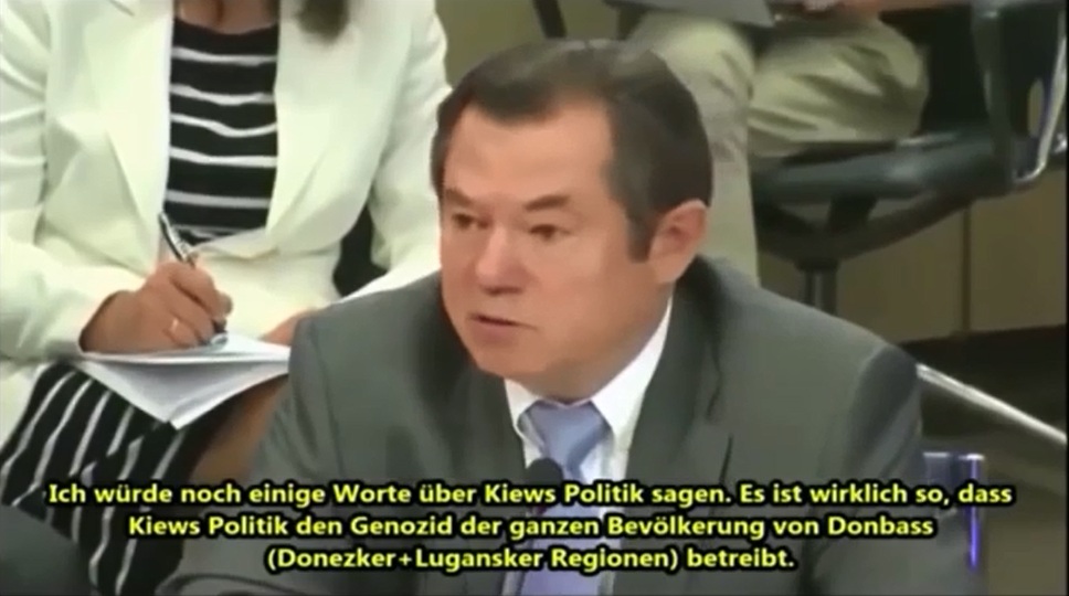 Video 10.6.2014: Berater Putins - So
hat die USA den Ablauf zum Weltkrieg geplant
(12'53'') Video 10.6.2014: Berater
Putins - So hat die USA den Ablauf zum
Weltkrieg geplant (12'53'')