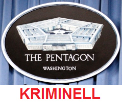 Symbol
                      des kriminellen Pentagon - Kriege organisieren
                      ohne Grenzen