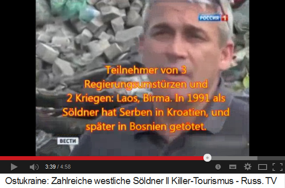 Der Killer Besson war
                            an zwei Regierungsumst�rzen in Laos und in
                            Birma beteiligt, ausserdem im
                            Jugoslawienkrieg