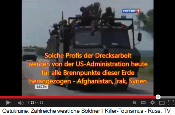 S�ldner f�r die
                            Drecksarbeit der kriminellen "USA"
                            killen auch in Afghanistan, im Irak und in
                            Syrien