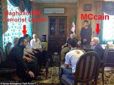McCain mit
                        IS-Fhrer Baghdadi