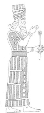 Gott
Assur, der Obergott der Assyrer. So wie er
wollen alle assyrischen Herrscher aussehen... Gott Assur, der
Obergott der Assyrer. So wie er wollen alle
assyrischen Herrscher aussehen...