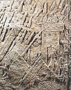Relieve del sitio de
                              Laquis, yacimiento Nnive