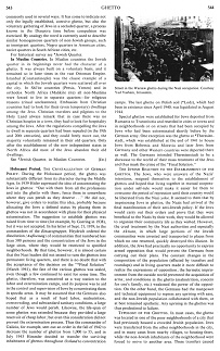 [[Mosad]] Encyclopaedia Judaica: Ghetto,
                          vol.7, col. 543-544