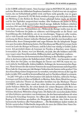 Arno Lustiger: Buch: Rotbuch. Stalin und
                          die Juden, Ausgabe 1998, S.13
